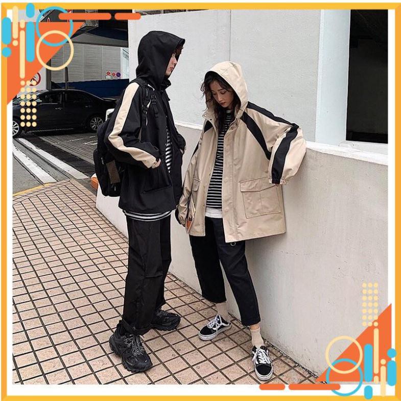 [FREESHIP] ÁO KHOÁC KAKI -ÁO KAKI HỘP 2 SỌC TAY , KHOÁC KAKI FORM RỘNG SÀNH ĐIỆU AX | BigBuy360 - bigbuy360.vn