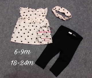 Set bộ bé gái H&M