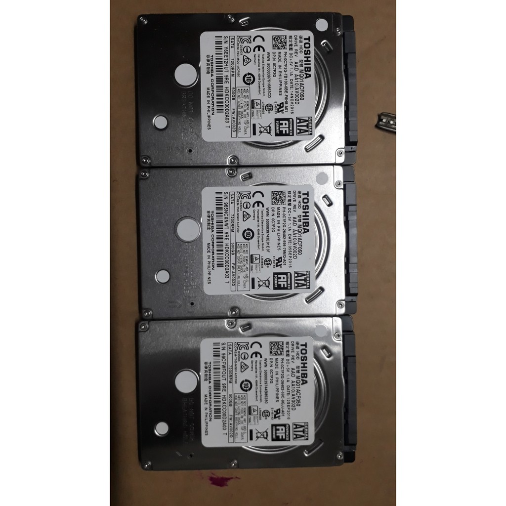 Ô cứng Laptop 500g hàng đồng bộ
