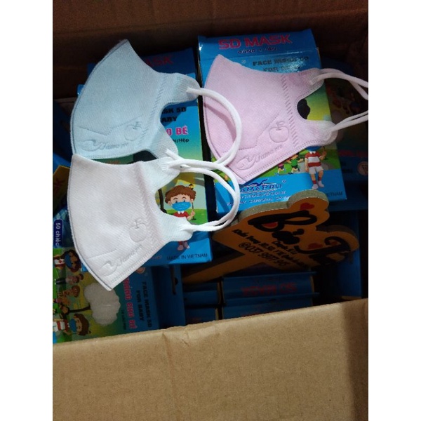 Khẩu trang 5D cho bé