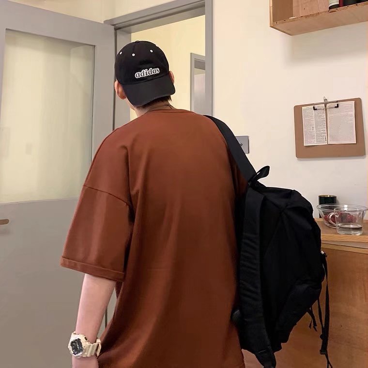 Áo Thun Tay Ngắn Dáng Rộng In Họa Tiết Hoạt Hình Vui Nhộn Chất Lượng Cao Thời Trang Cho Nam Và Nữ M-8XL