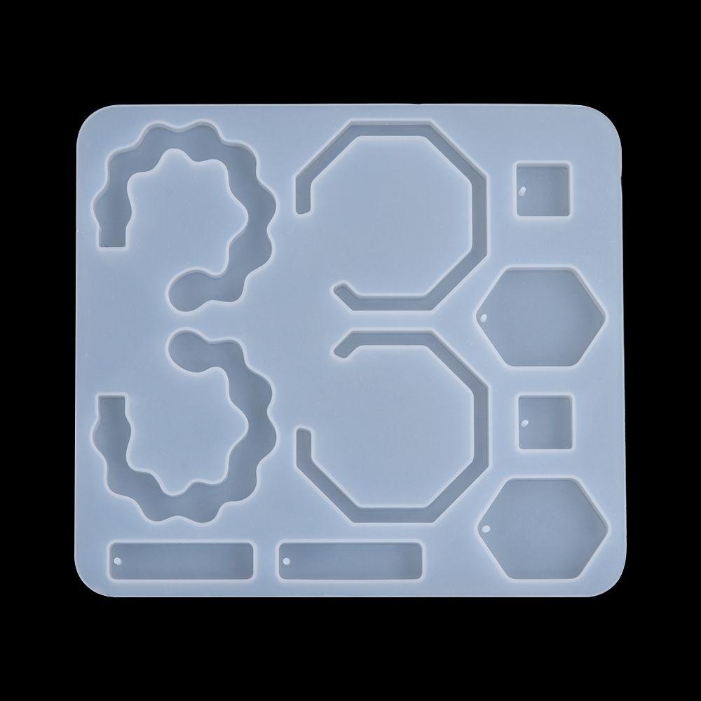 Khuôn Làm Bông Tai Nhựa Resin Thủ Công|Khuôn Silicone Làm Bánh