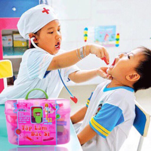 Sét đồ chơi bác sĩ kèm áo
