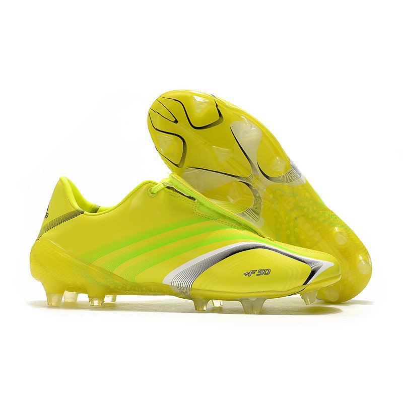 Giày Thể Thao Đá Bóng Adidas x506 fg f50 Màu Vàng Dạ Quang Cá Tính Cho Nam