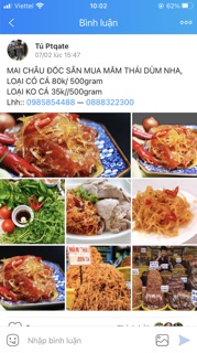 MẮM THÁI CHÂU ĐỐC ( mắm ruột )