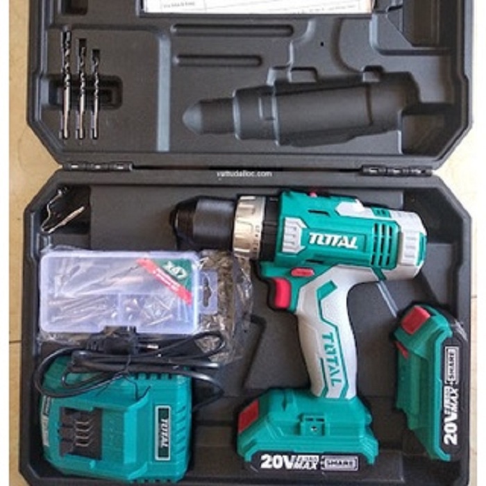 Máy khoan búa dùng pin 20V Total TIDLI20012 - Công suất mạnh mẽ, đa năng