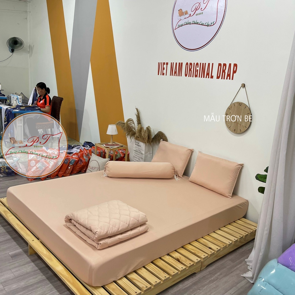 Ga Chống Thấm PT Thun Lụa Organic Siêu Mềm Mịn Mát