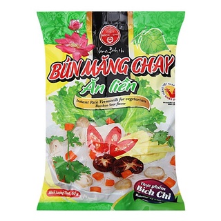 Phở chay nấm hương / Bún măng chay / Cháo chay / Miến chay Vina Bích Chi