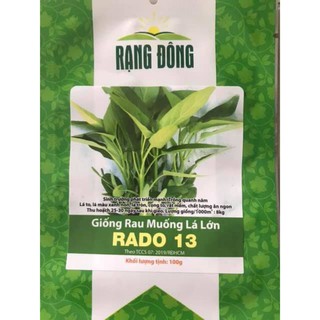 Hạt Giống Rau Muống Lá Lớn Rạng Đông Rado 13