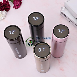 Bình Giữ Nhiệt 500ml Nắp Cảm Ứng Nhiệt Độ Inox 304 Cao cấp