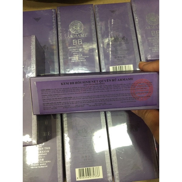 Kem nền che khuyết điểm armame bb vỏ tím