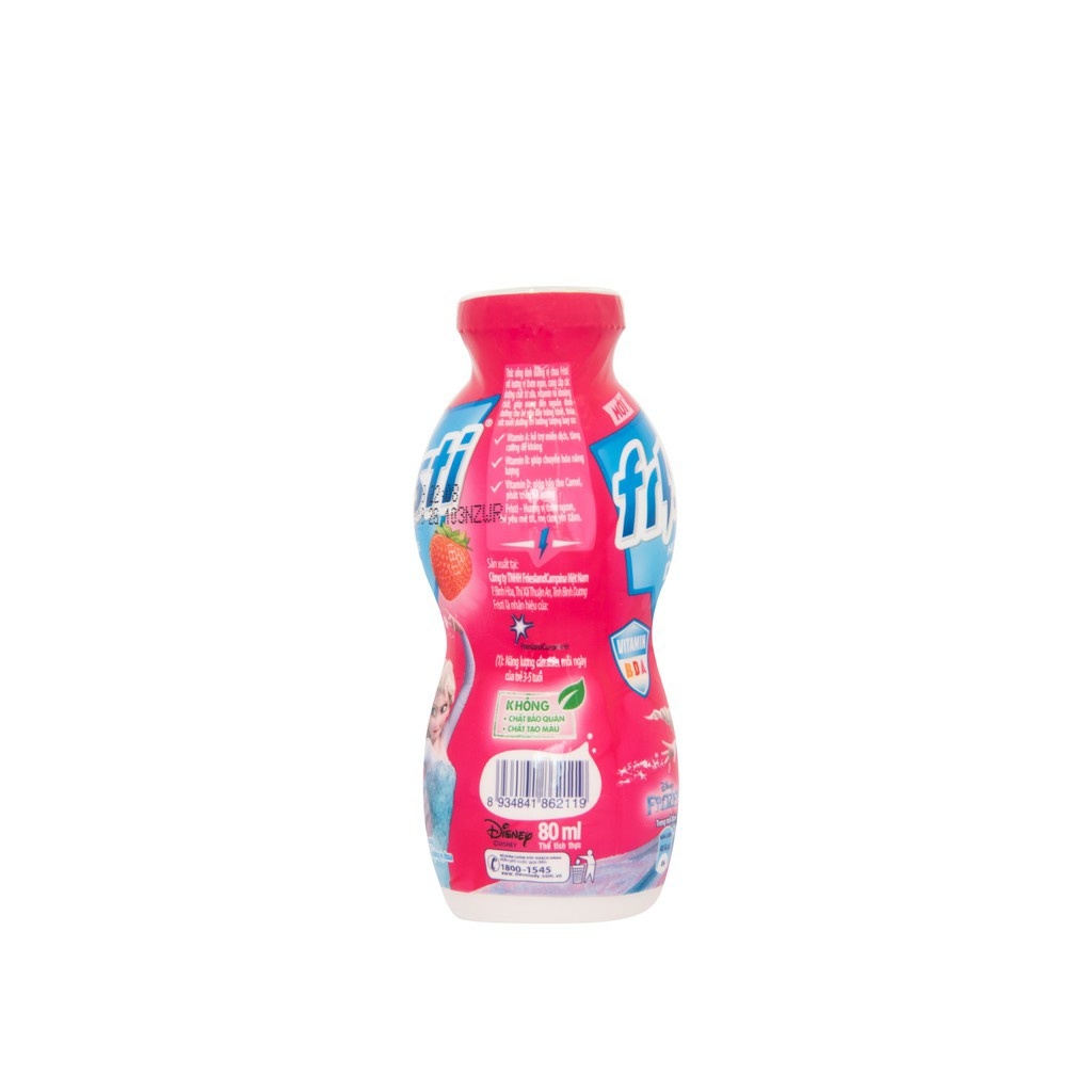 [HSD T9-2023] Thùng 48 Chai Sữa Chua Uống Fristi Hương Dâu 80ml