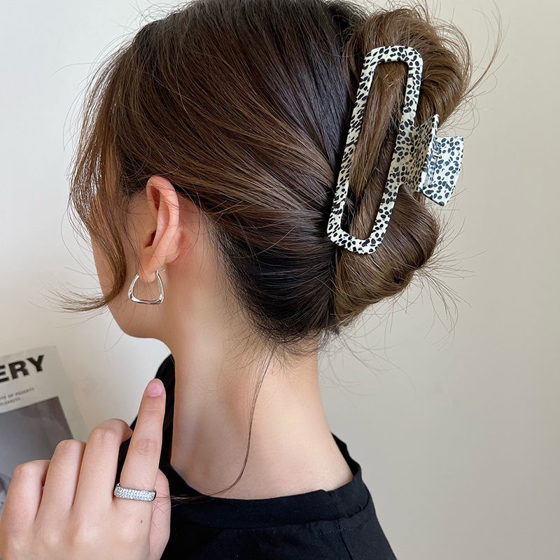 Kẹp Tóc Cỡ Lớn Thiết Kế Đơn Giản Thời Trang Mùa Hè Hàn Quốc Cho Nữ