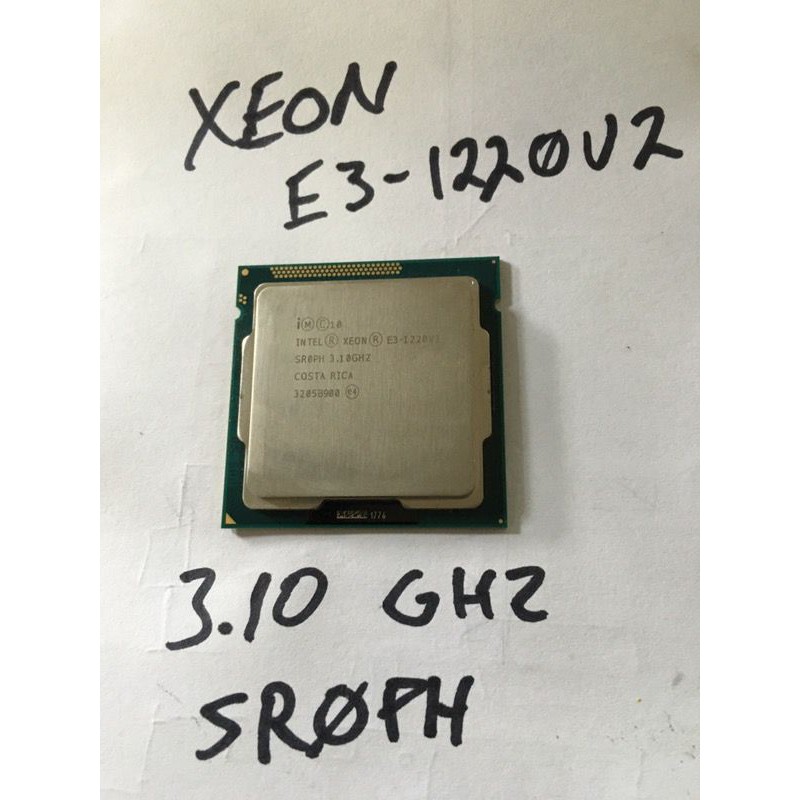 CPU Xeon E3 1220 V2 socket 1155 + gói kem tản nhiệt