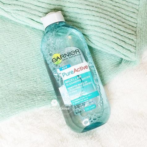 Tẩy Trang Garnier (400ml) [Chính Hãng 100%] Không Cồn - Tẩy sạch sâu lớp make - Cấp nước cho da - Giúp da chắc khỏe | BigBuy360 - bigbuy360.vn