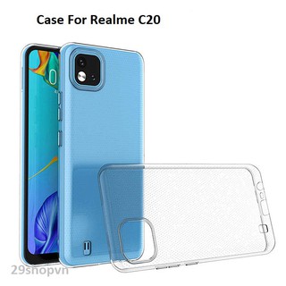 Ốp Realme C20 dẻo trong suốt