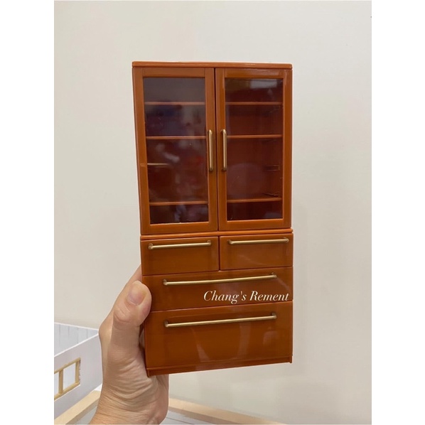 Mô hình tủ béo Rement nâu - used