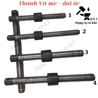 Vít me trục 19mm dài 200mm và 250mm ( có 1 đai ốc đi kèm )
