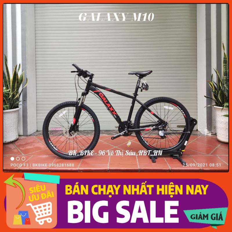 Xe Đạp Thể Thao Galaxy M10 - Khung Nhôm, Phanh Dầu, Groupset Microshift &amp; Shimano