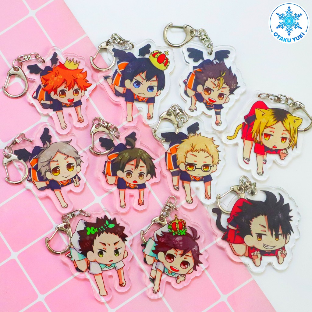 Móc Khóa Acrylic Anime Haikyuu!!