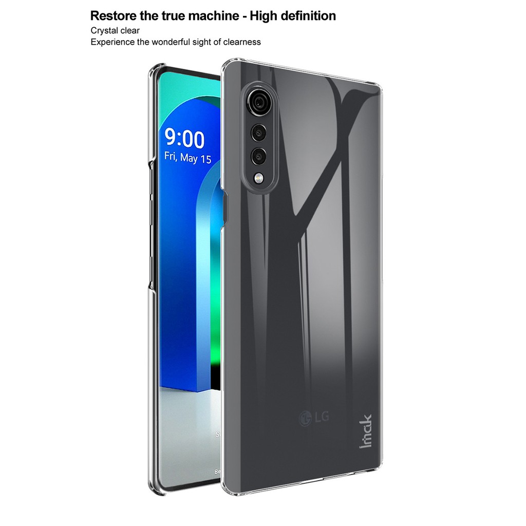 Ốp điện thoại nhựa cứng Imak trong suốt Lg Lm-G900Em Lm-G910Emw 4g / 5g LG Velvet 4G / 5G | BigBuy360 - bigbuy360.vn
