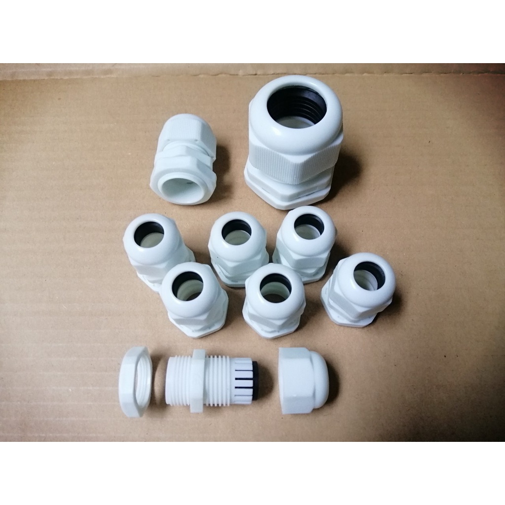 [10 CHIẾC] ỐC SIẾT CÁP NHỰA PG7-PG9-PG11-PG13.5-PG16-PG19-PG21-PG25-PG329