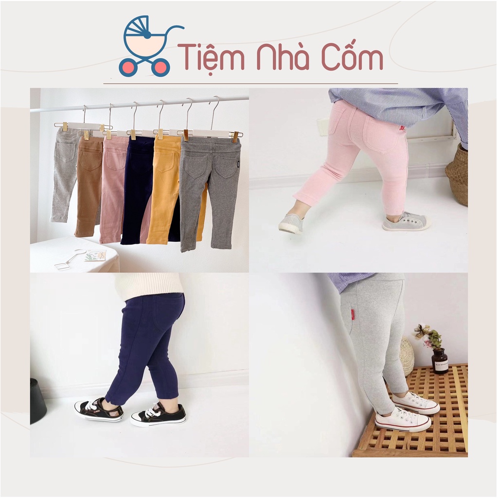 Quần dài cotton nỉ cao cấp cho bé - Hàng xuất Hàn - MC069