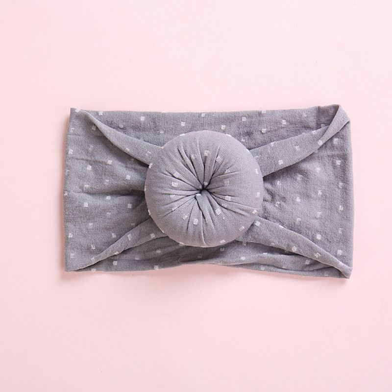 Băng Đô Thắt Nút Bằng Nylon Co Giãn Thời Trang Làm Phụ Kiện Chụp Ảnh Cho Bé Sơ Sinh