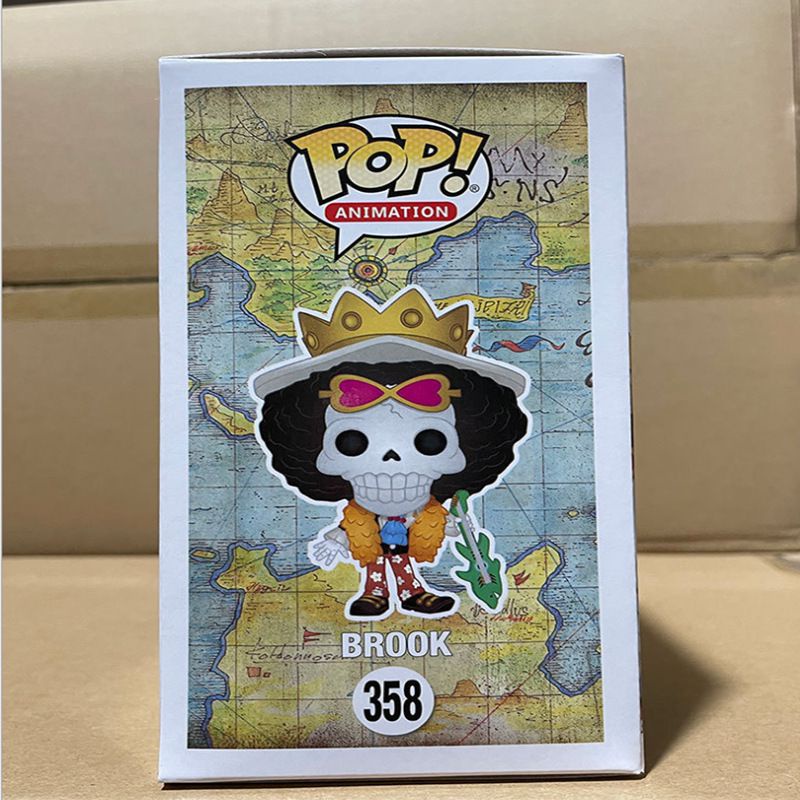 Đồ chơi mô hình FUNKO POP One Piece luffy law BROOK Buffed Chopper kèm hộp phù hợp làm quà tặng/ sưu tập
