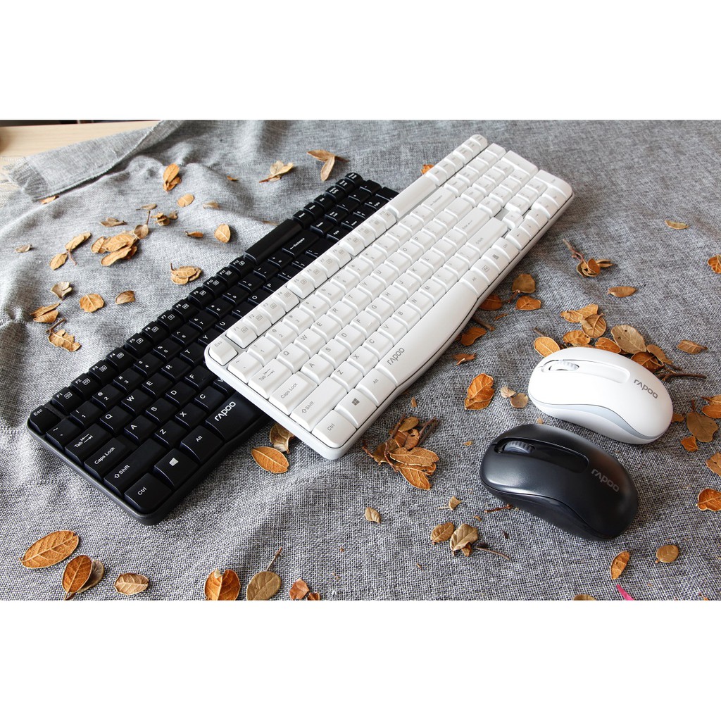 Combo bàn phím và chuột Rapoo X1800S Wireless Multimedia | WebRaoVat - webraovat.net.vn