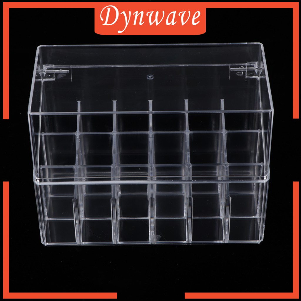 Hộp Đựng Son Môi Bằng Acrylic Trong Suốt Kèm Nắp Đậy Tiện Dụng