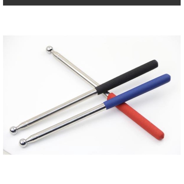 Siêu Rẻ Que chỉ bảng inox đầu nỉ 1 mét