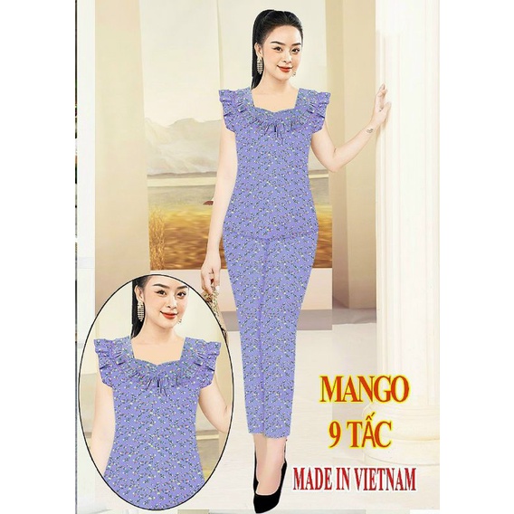 Mango hoa nhí 9 tất màu ngẫu nhiên