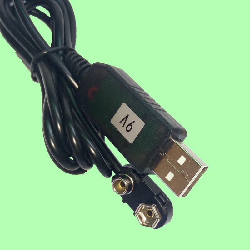 Dây Cáp Sạc Usb Loại C 5v 9v 6f22 9v