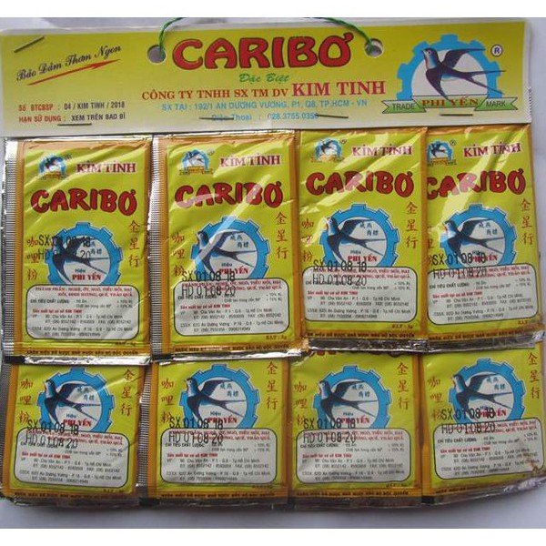 TÚI 96 GÓI BỘT CÀ RI CARIBƠ HOÀNG THỊNH