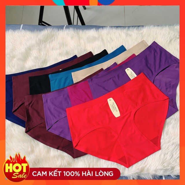 ( Hàng chính hãng)  Quần Lót vành đúc không đường may vải thun lạnh loại 1 Siêu Siêu Đẹp