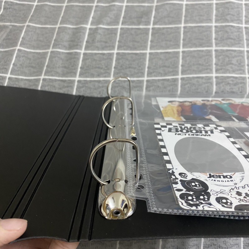 BINDER SỔ ĐỰNG CARD 3 CÒNG SIZE A4