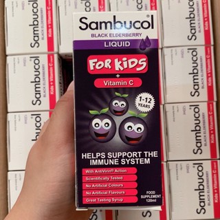 [Khuyến mãi sốc] Siro Sambucol tăng sức đề kháng cho bé 120ml