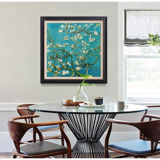 Tranh thêu chữ thập chỉ lụa hh0661 kt:74x74cm