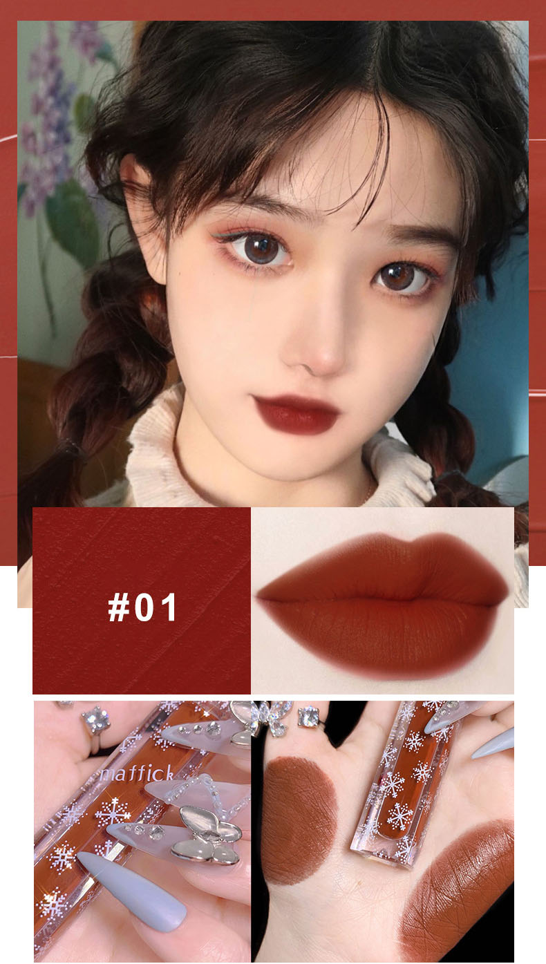 (Hàng Mới Về) Son Kem Lì Lâu Trôi Trang Điểm Mùa Đông | BigBuy360 - bigbuy360.vn