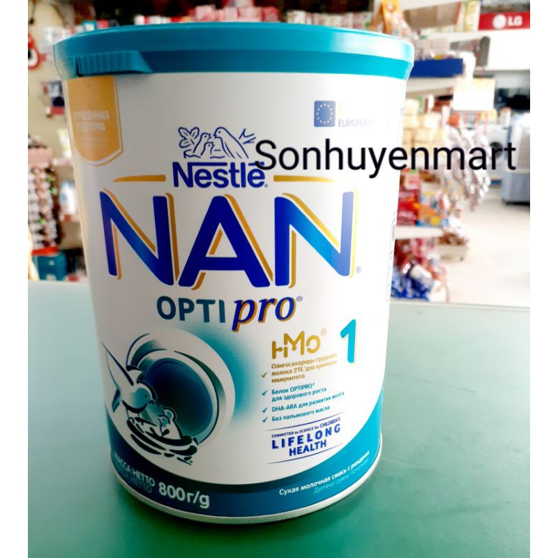 (LẺ SIÊU RẺ)Sữa Nan Nga số 1 800g mới HMO