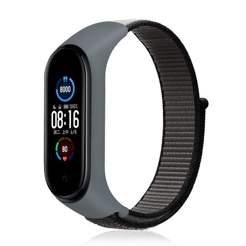 Dây Đeo Thay Thế Chất Liệu Nylon Cho Đồng Hồ Thông Minh xiaomi Mi band 5 6 3