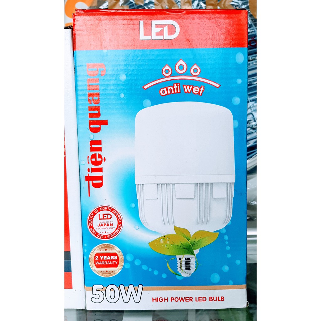 Bóng Đèn Led Buld Trụ 50W Điện Quang Chính Hãng