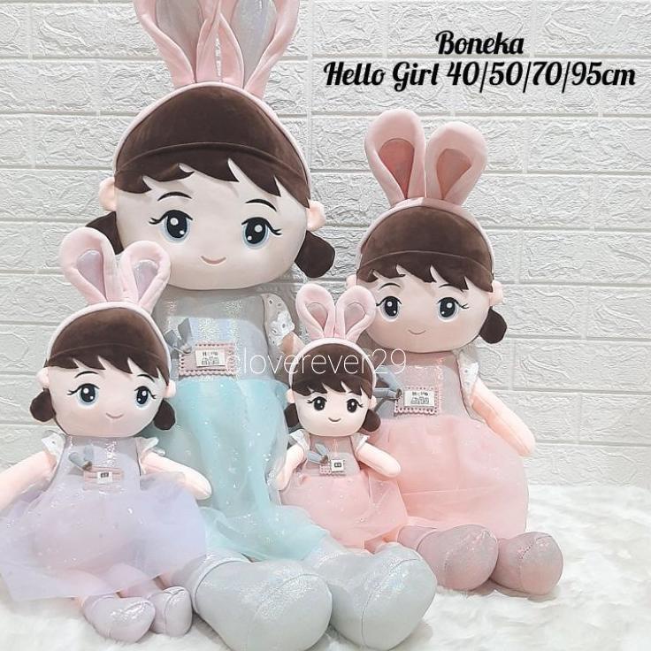 Ruy Băng Hình Thỏ Và Búp Bê Hello Kitty Đáng Yêu