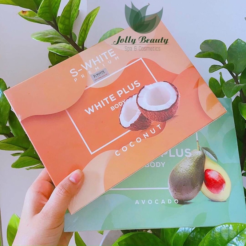 Tắm trắng bơ , dừa Swhite 50g