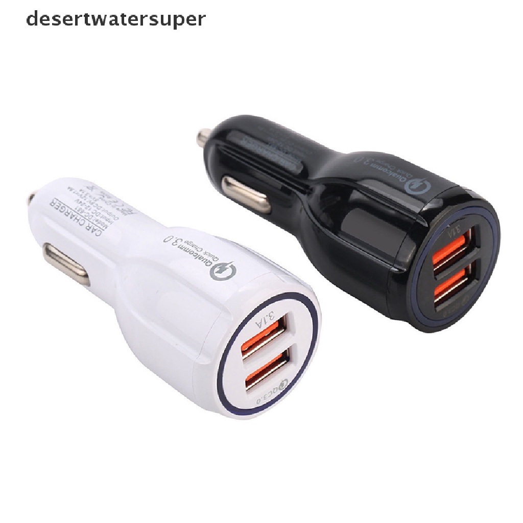DSVN qc3.0 2usb car charger 5v 3.1a fast charge mobile phone with computer .