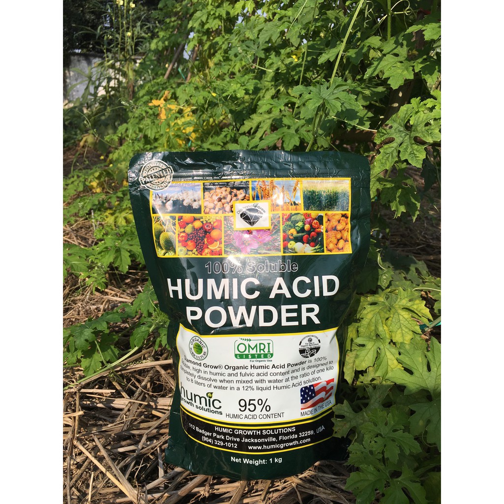 Phân hữu cơ Humic Acid Powder (Phân Bón Kích Rễ Humic)