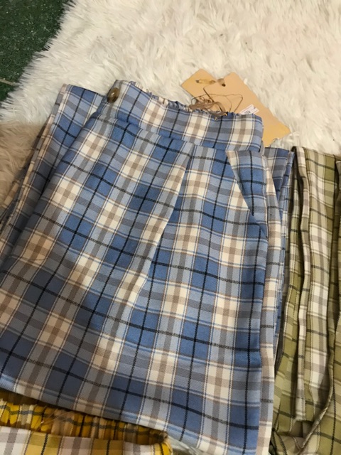 Quần ống rộng kẻ caro siêu tôn dáng ❤️ | BigBuy360 - bigbuy360.vn