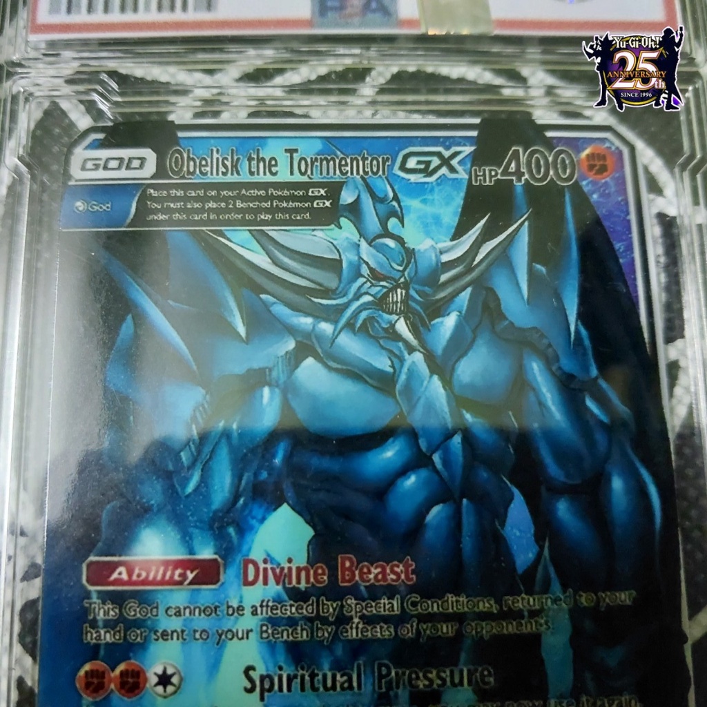 Bài Yugi Muto lá Obelisk The Tormentor thần sức mạnh TẶNG Sleeves bọc bài 1458 BI4 2