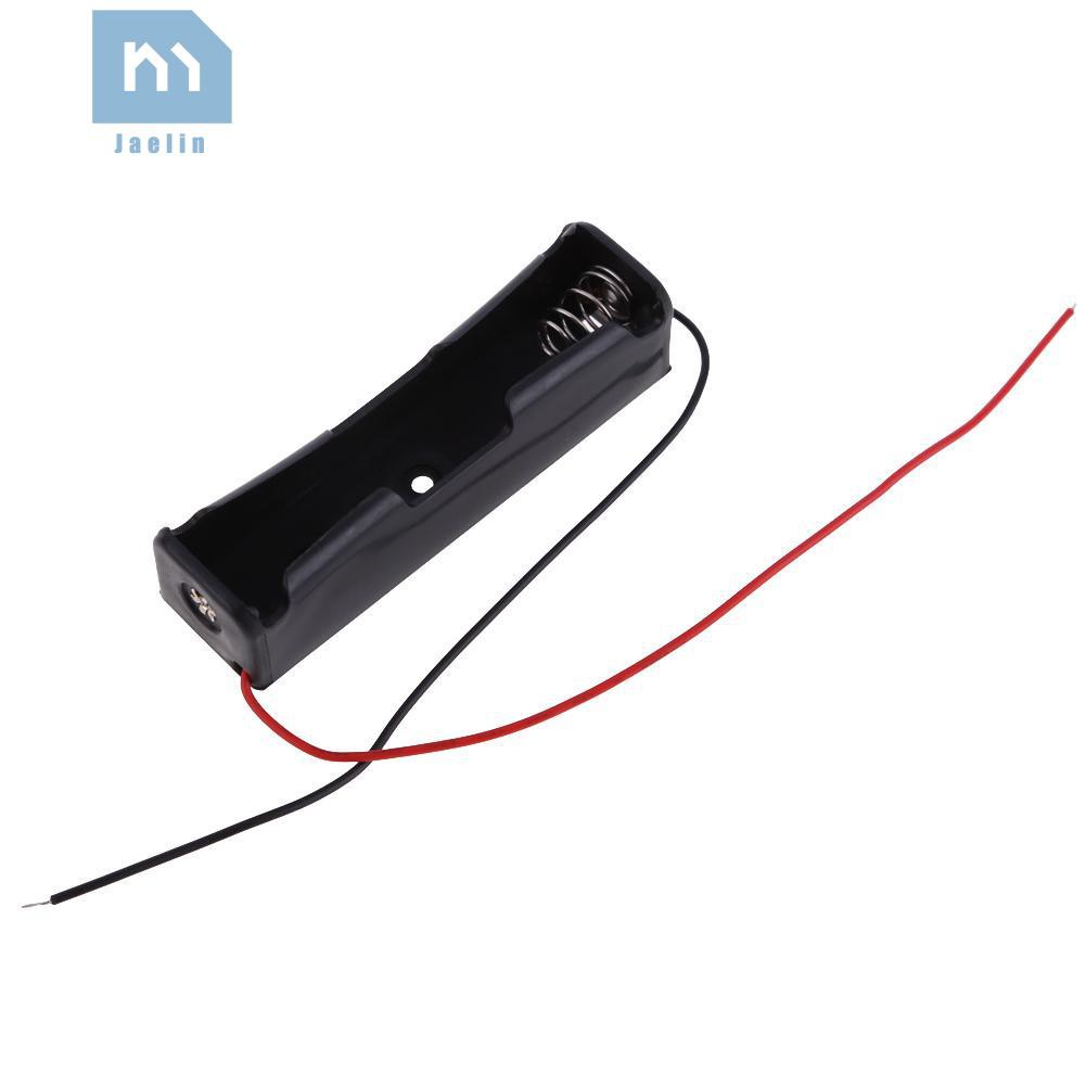 Set 10 giá đỡ pin màu đen tiện dụng 18650 Battery 3.6~4.2V